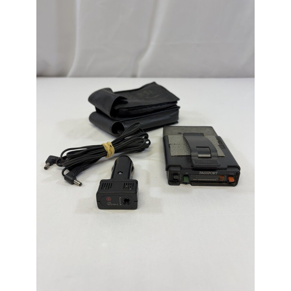 Vintage Cincinnati Mircrowave Escort Passport Radar Detector